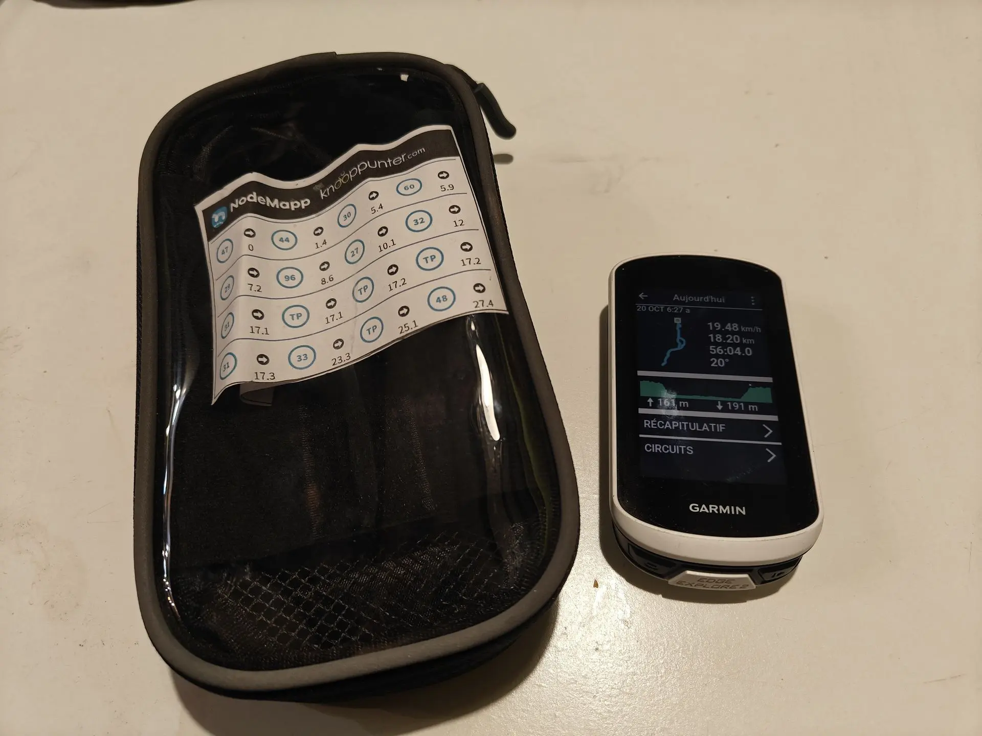 gps et support téléphone
