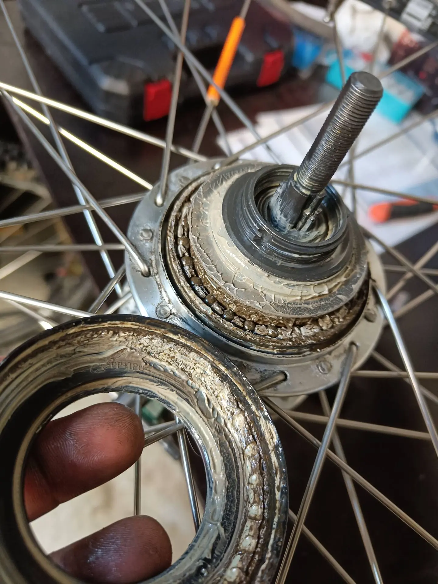 Graisse interne figée