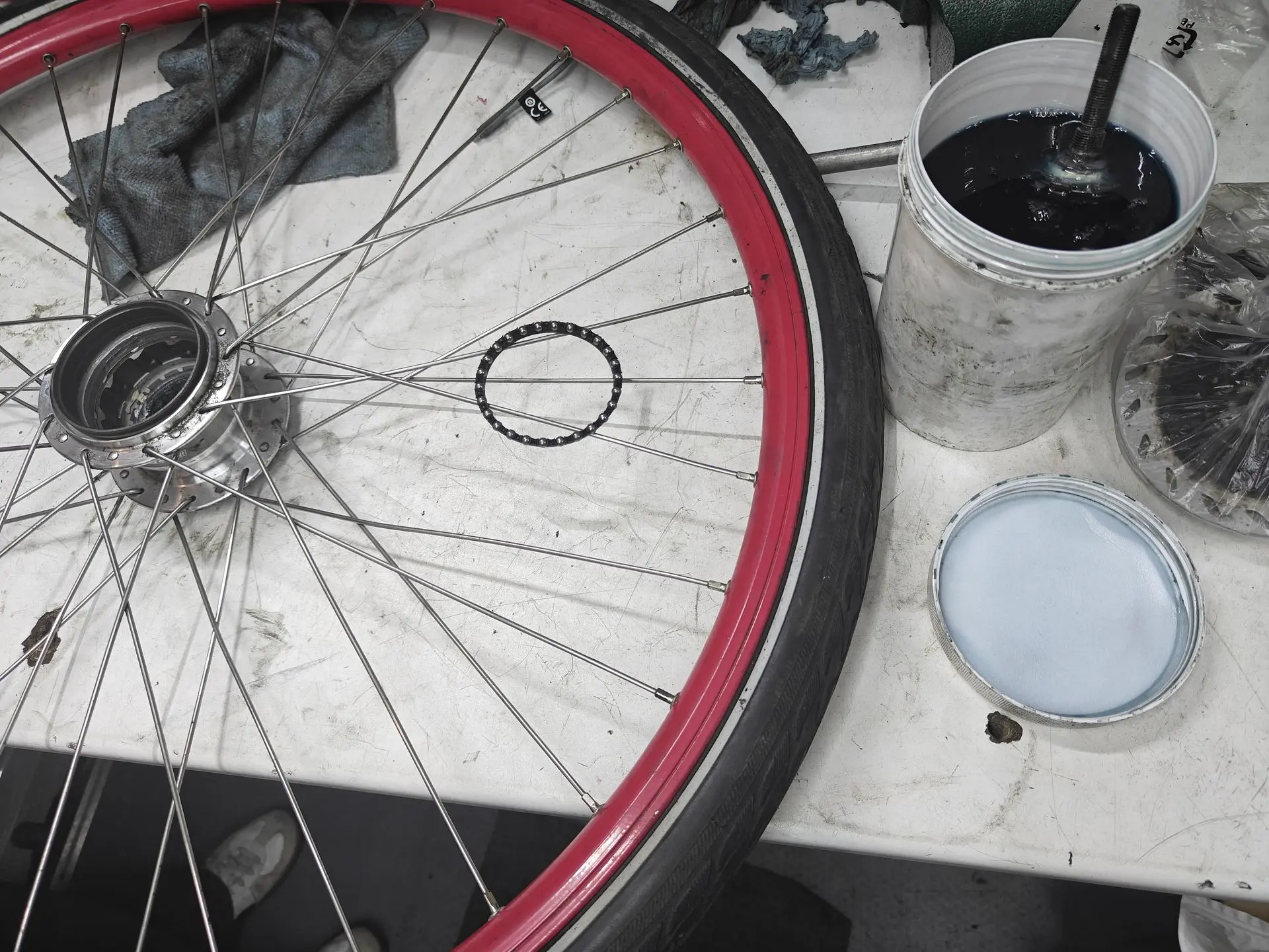 Remplacement roulement