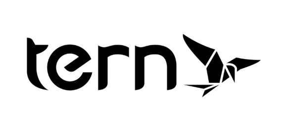 Logo de la marque tern ou mes10cycles est partenaire