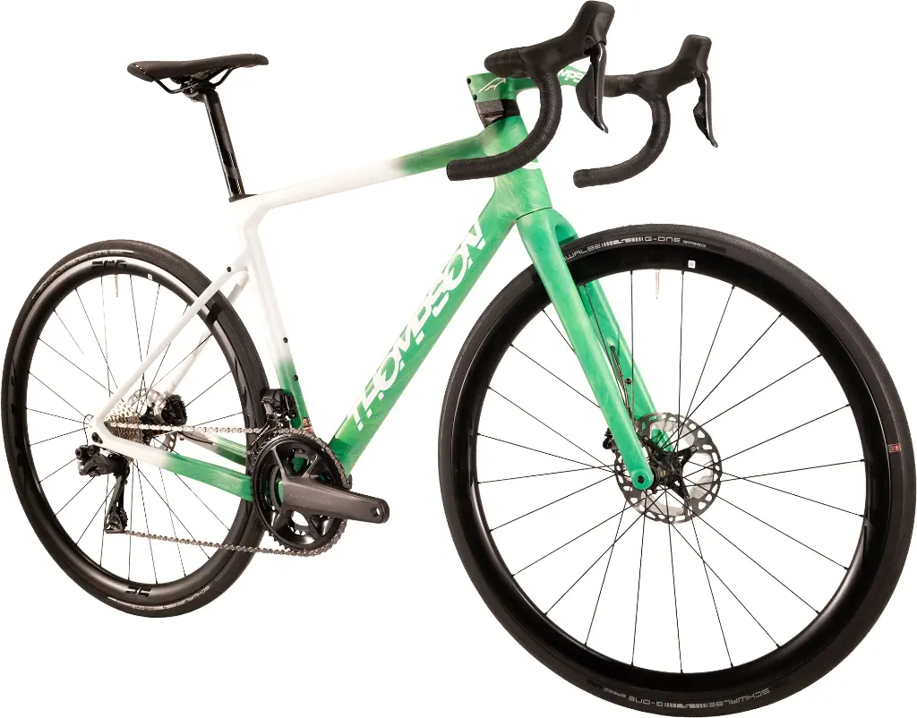Thompson Route RC-1 Endurance (M, Shimano 105 12sp. Compact - 50x34 - 11-30, Aluminium, Airline Corsa/Miche R-DX)