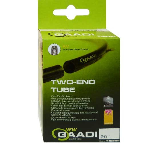 Gaadi Chambre à air Tubulaire AV -  20x1.9-2.1  - 50/54-406