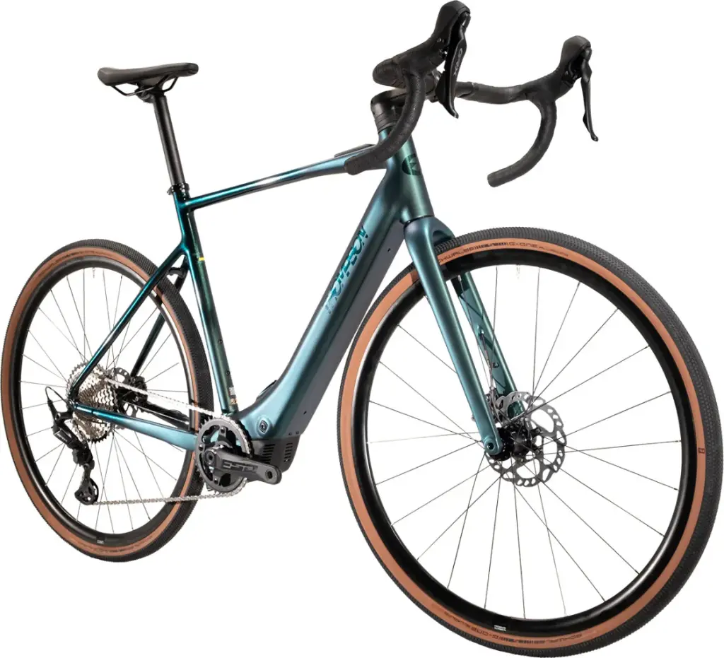 Thompson BC-S Gravel (Couleur de stock, Transmission d'origine, Aluminium, Airline Corsa/Miche R-DX, Sans écran)