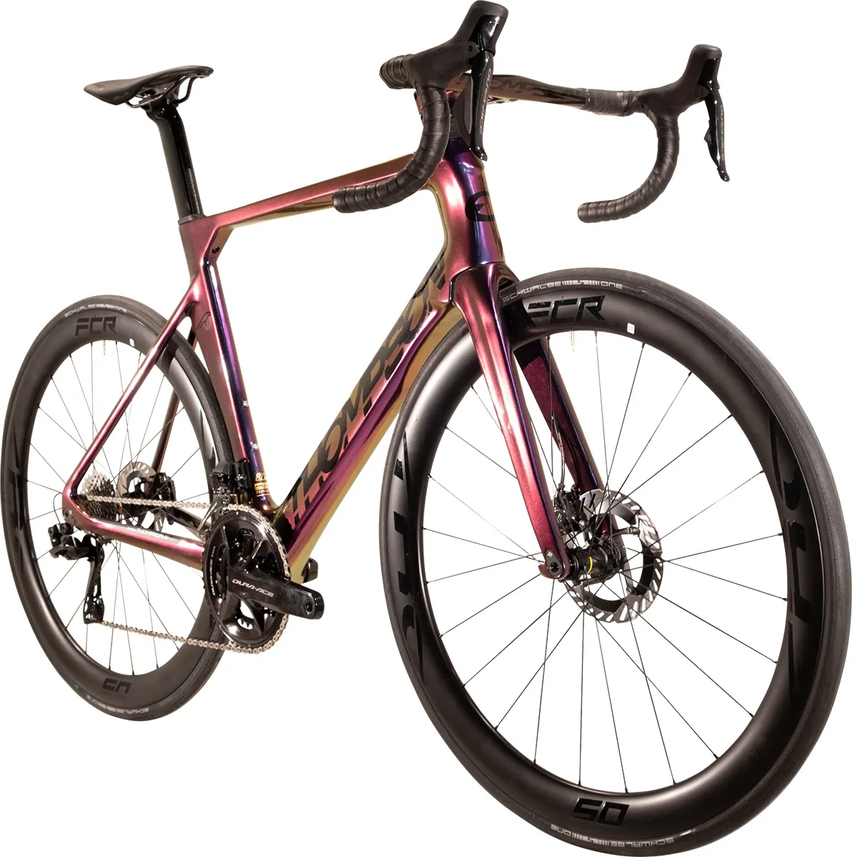 Thompson vélo course FALCON (M, Shimano 105 Di2 12sp. Compact - 50x34 - 11-34, TRC ALU)