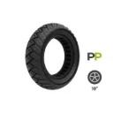 Pneu plein 10x3 - 80/65-6 - 255x80