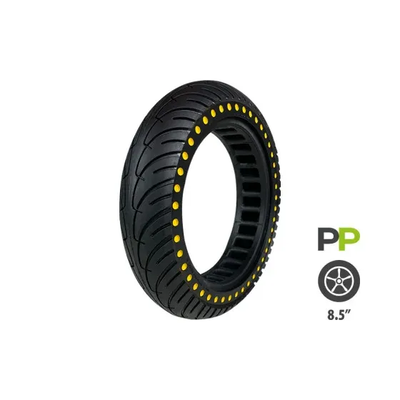 Pneu plein 8.5x2 (50/75-6.1) Xiaomi jaune