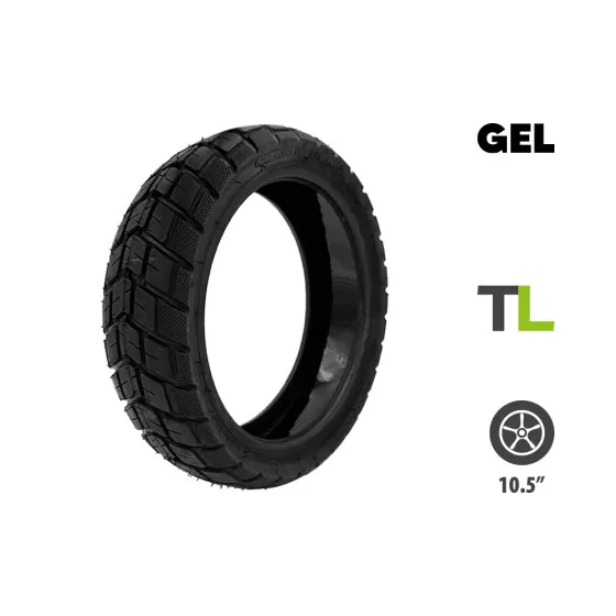 [PN-109] Pneu 10.5x2.75 Offroad Renforcé Tubeless avec gel anti-crevaison