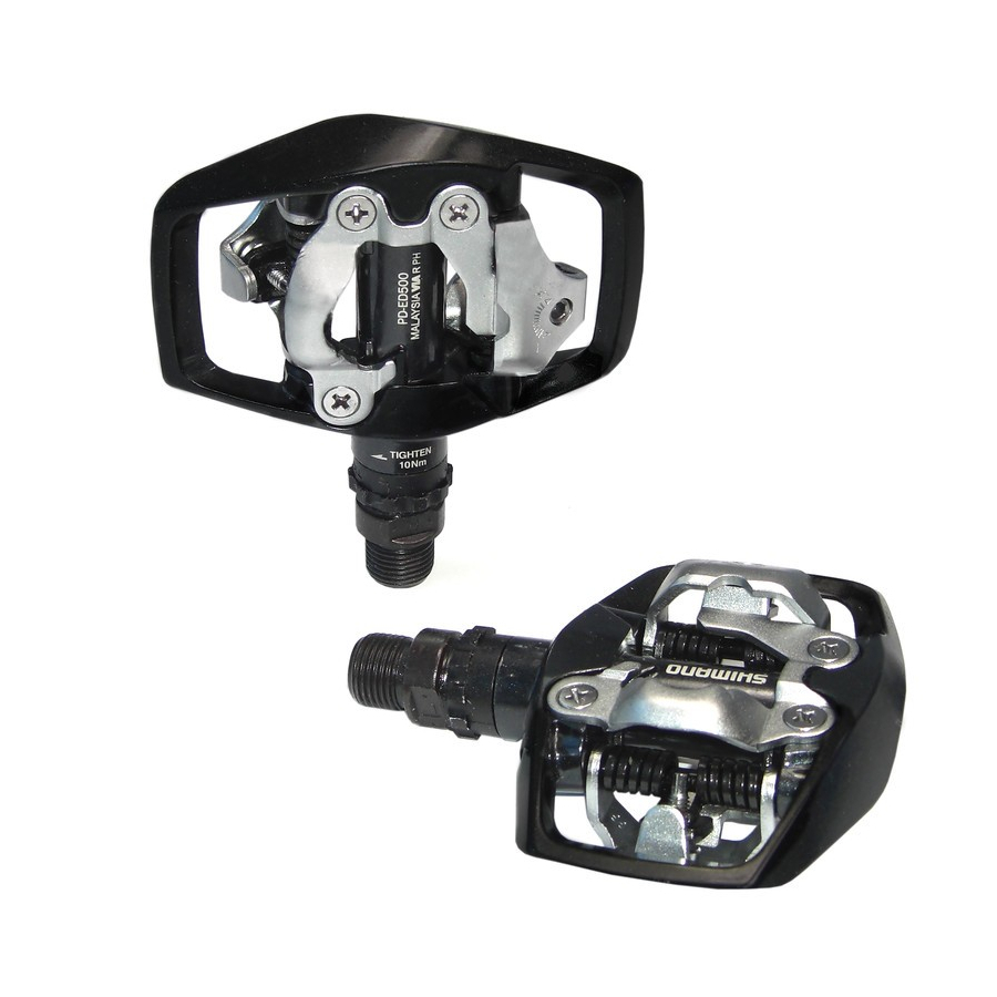 [RP1962] Shimano pedales SPD  PD-ED500 noir